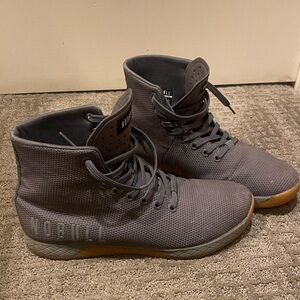 NOBULL Men's Charcoal High-Top Athletic Shoes
